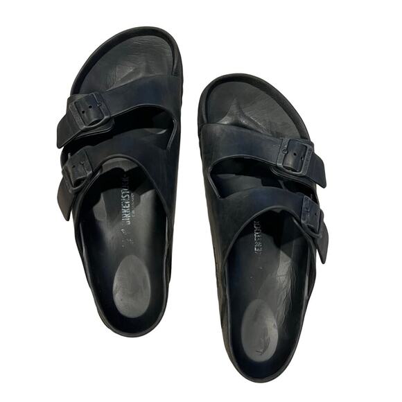 Men’s Birkenstock Arizona EVA black sandal sz 46 or US sz 13 - Picture 1 of 8